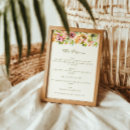 Search for watercolor wedding menus Rustic
