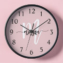 Search for blush pink clocks Modern