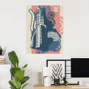 Search for abstract urban posters Cityscape