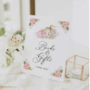 Search for pumpkin baby shower signs Pink floral