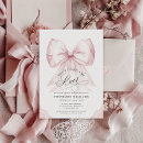 Search for pink bridal shower invitations Elegant