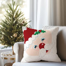 Search for santa claus face cushions Red
