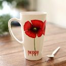 Search for poppy floral mugs Red