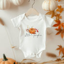 Search for little pumpkin baby clothes Watercolor
