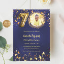 Search for blue and gold invitations Elegant