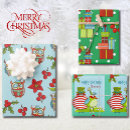 Search for quirky christmas wrapping paper Funny
