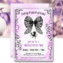 Search for girls night out seasonal invitations Purple