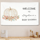 Search for pumpkin baby shower banners Fall autumn