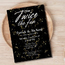 Search for double the fun invitations Adult