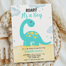 Search for dinosaur baby boy shower invitations Jungle