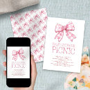 Search for pink gingham invitations Modern