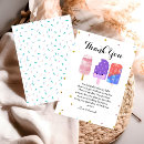 Search for popsicle thank you cards Baby shower