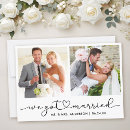 Search for newlywed couple invitations We got married