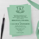 Search for mint wedding invitations Traditional