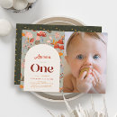 Search for fall 1st birthday invitations Mushroom