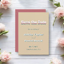 Search for groovy save the dates Boho