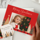 Search for landscaping christmas cards Red and green