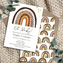 Search for boho rainbow baby shower invitations Whimsical