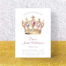 Search for pink princess birthday invitations Pretty princess party