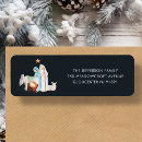 Search for mary and jesus return address labels Nativity scene