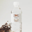 Search for wedding water bottle labels Botanical