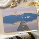 Search for funeral guest books Gold foil
