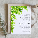 Search for ferns wedding invitations Woodland