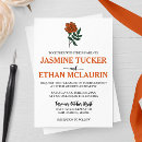 Search for marigold wedding invitations Boho