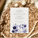 Search for purple floral wedding invitations Minimalist