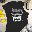 Search for grandpa man myth legend tshirts Grandad