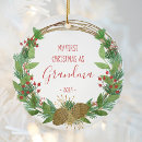 Search for nana christmas tree decorations Baby photo
