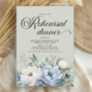 Search for dusty blue rehearsal dinner invitations Calligraphy