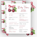 Search for baby shower trivia games Watercolor