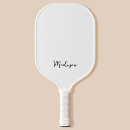 Search for monogrammed pickleball paddles Minimalist