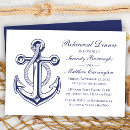 Search for anchor rehearsal dinner invitations Sailor