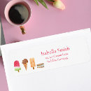 Search for popsicle return address labels Fun