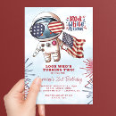 Search for cool red invitations Patriotic