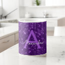 Search for purple shimmer mugs Girly