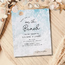 Search for beach wedding reception invitations Elopement