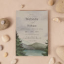 Search for lakeside wedding invitations Forest