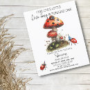 Search for ladybirds 4x5 invitations Ladybug