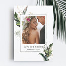 Search for tropical wedding thank you cards Elegant