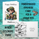 Search for fishing birthday cards Boy