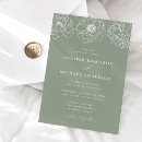 Search for dainty wedding invitations Botanical
