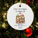 Search for family of 6 christmas tree decorations Keepsake