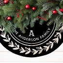 Search for modern tree skirts Black and white