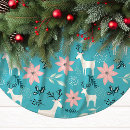 Search for whimsical tree skirts Teal
