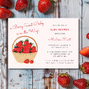Search for berry sweet baby shower invitations Pink