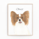 Search for papillons art Dog