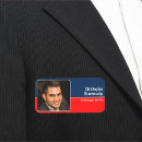 Search for red white blue name tags Professional